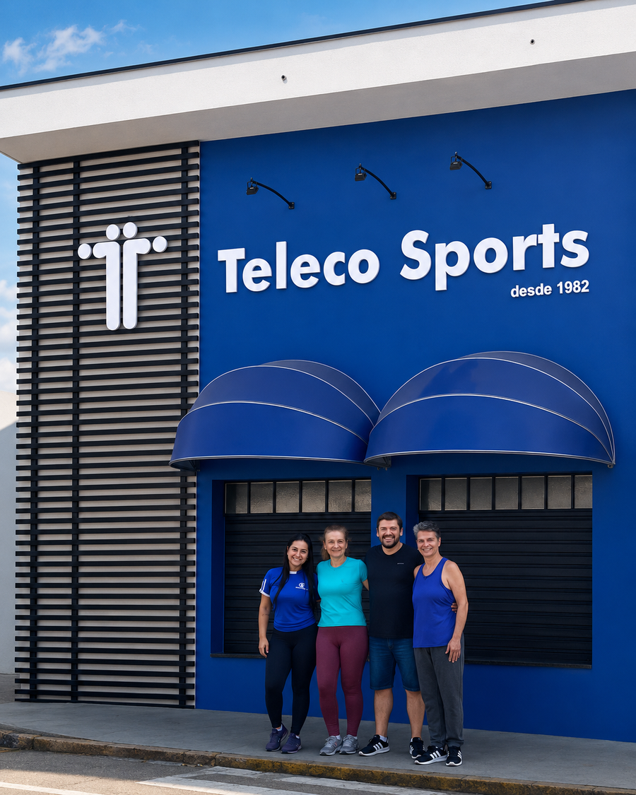 Equipe Teleco Sports na loja