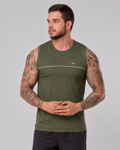 Camiseta Regata Masculina Plus Size 100% Poliéster | Teleco Sports