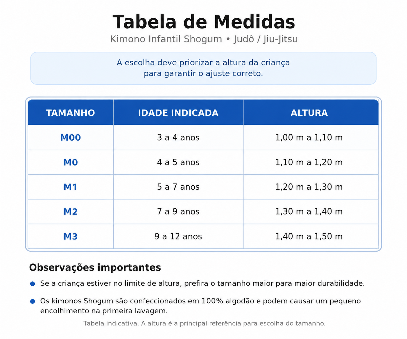Kimono Completo Shogum Infantil Judô/Jiu-Jítsu
