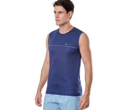 Camiseta Regata Masculina Plus Size 100% Poliéster | Teleco Sports