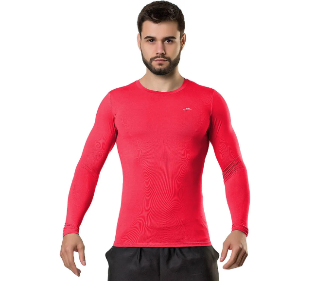 Camiseta Térmica Masculina UV50 Manga Longa | Teleco Sports