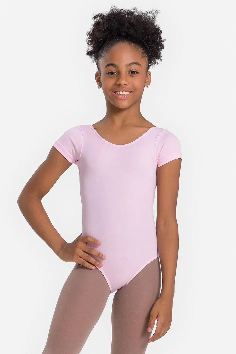 Collant Infantil Meia Manga para Balé Só Dança | Teleco Sports