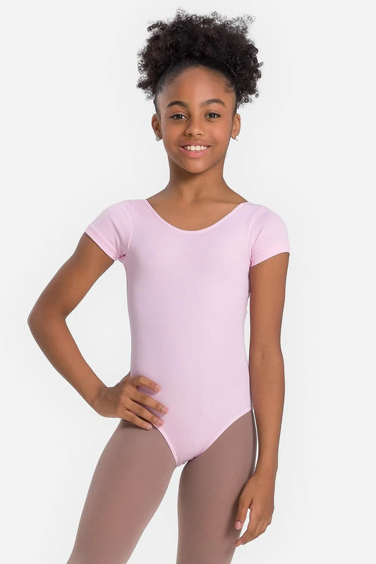 Collant Infantil Meia Manga para Balé Só Dança | Teleco Sports