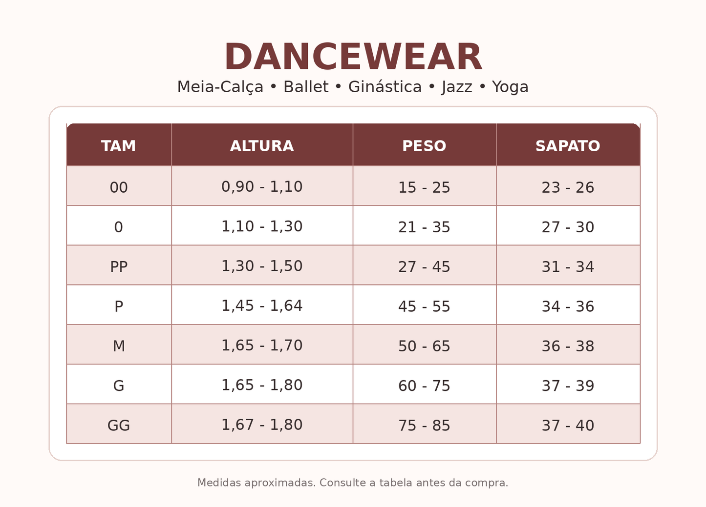 Meia-Calça Infantil Fio 40 para Balé Daniela | Teleco Sports